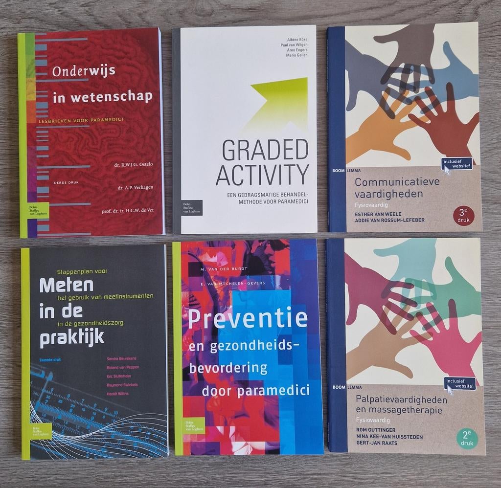Fysiotherapie boeken - Nieuwstaat, Ophalen of Verzenden, Beta, Nieuw, HBO