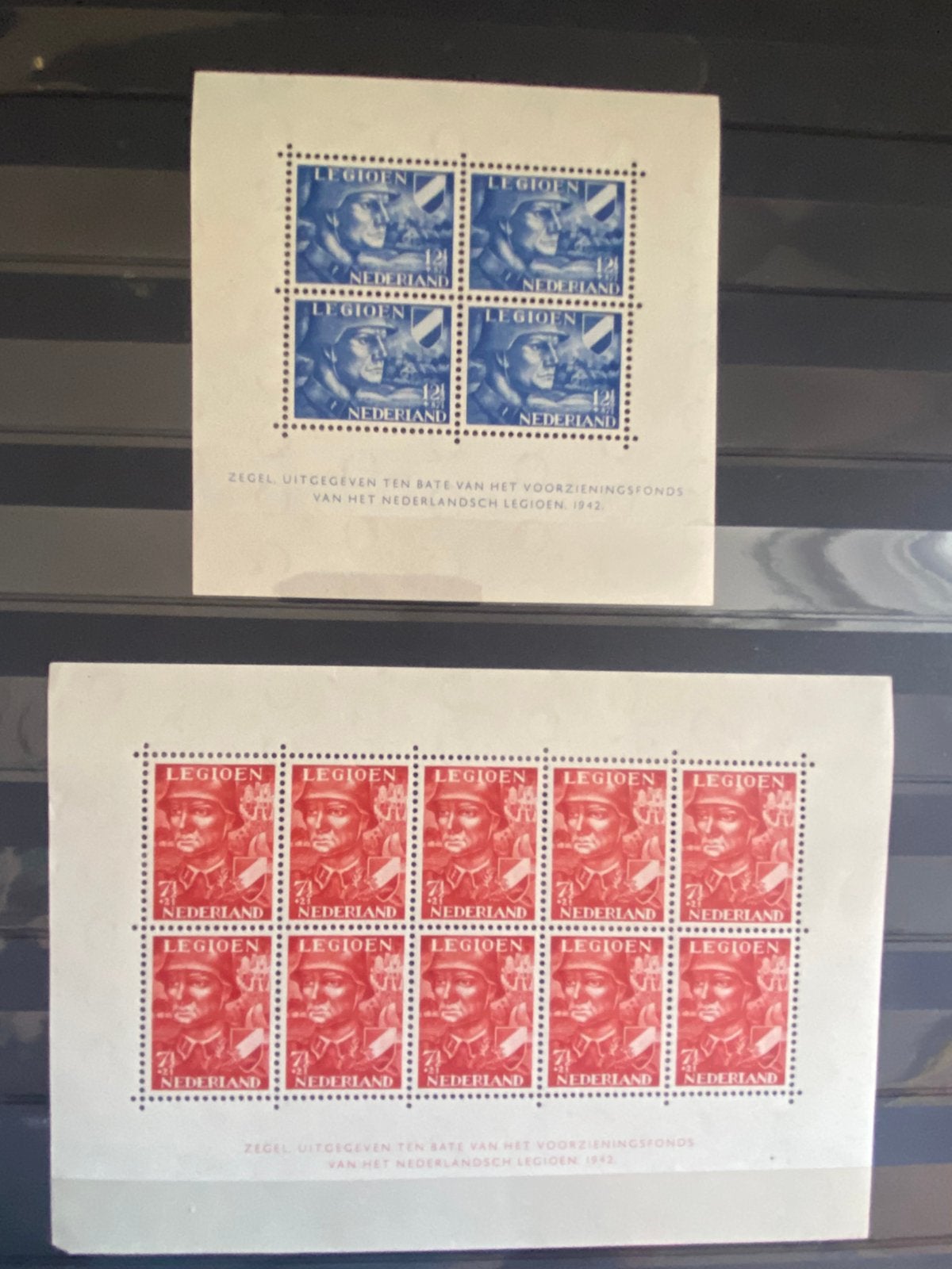 Nederland nvph 402b+403b legioenblokken mooi postfris, Postzegels en Munten, Postzegels | Nederland, Ophalen of Verzenden, Na 1940
