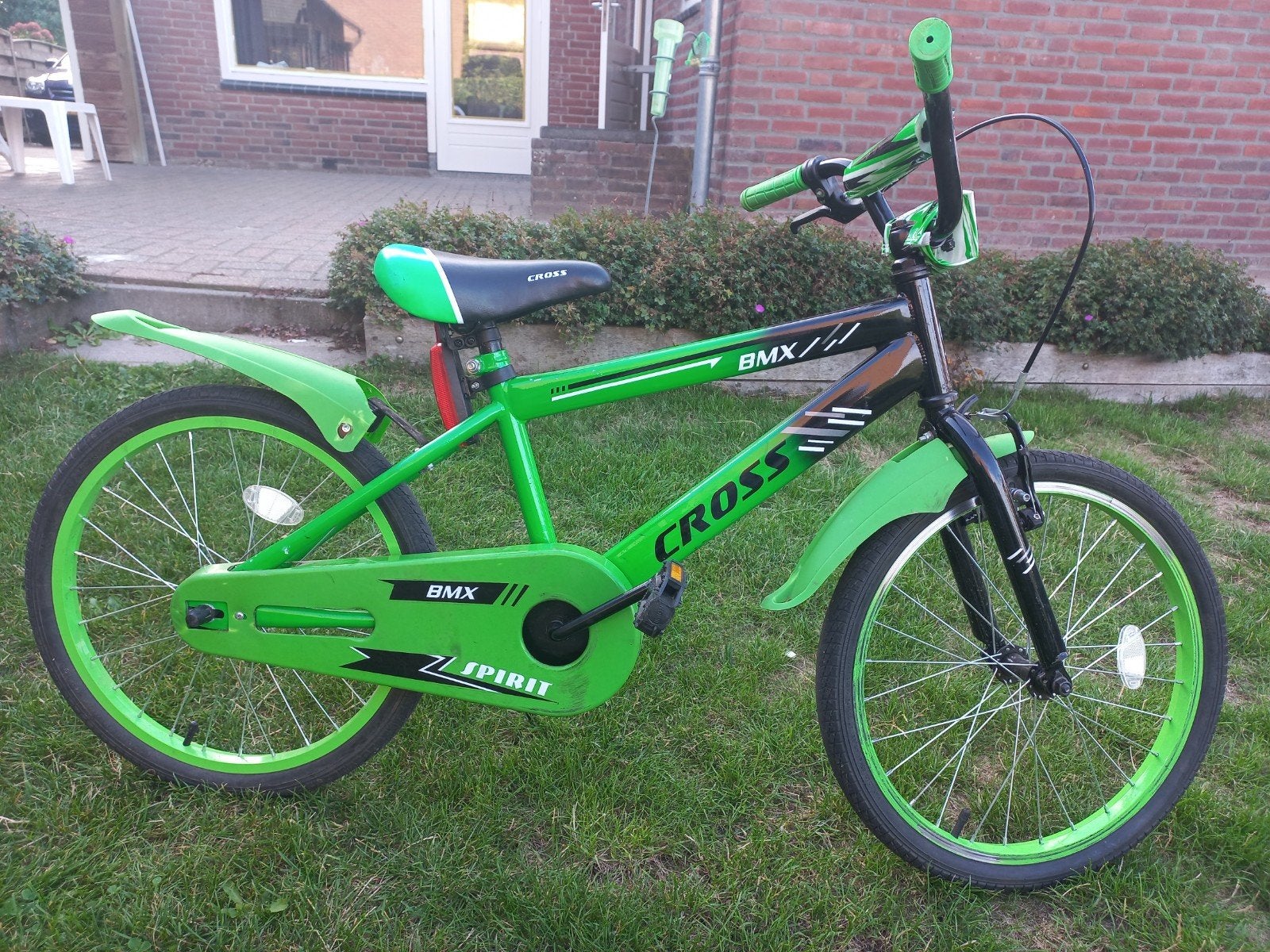 Crossfiets, Ophalen, Terugtraprem, Gebruikt, Staal