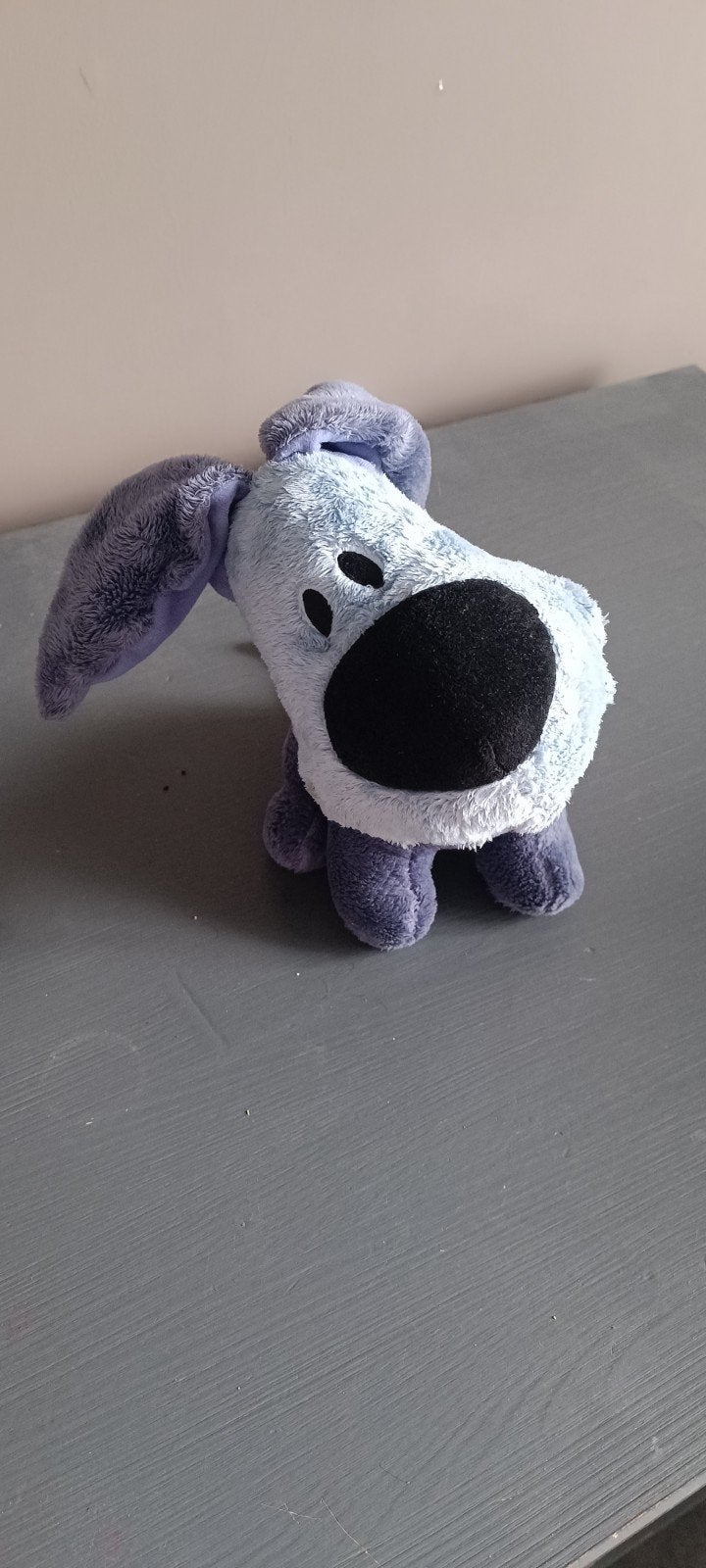 Woezel knuffel, Ophalen, Hond