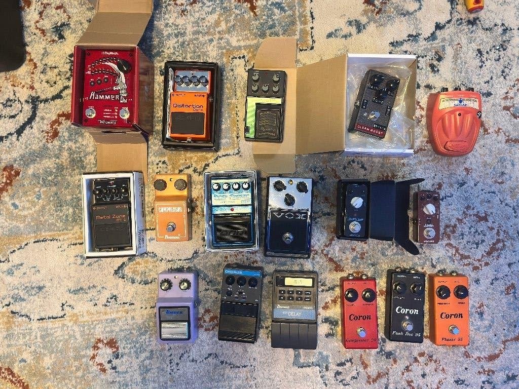 Diverse gitaareffecten te koop of te ruil, Ophalen of Verzenden, Gebruikt, Delay of Echo