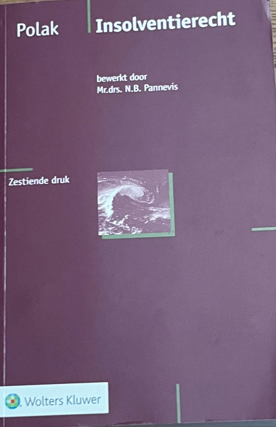 Insolventierecht Polak (2026), Boeken, Studieboeken en Cursussen, Ophalen of Verzenden, Gamma, Zo goed als nieuw, WO