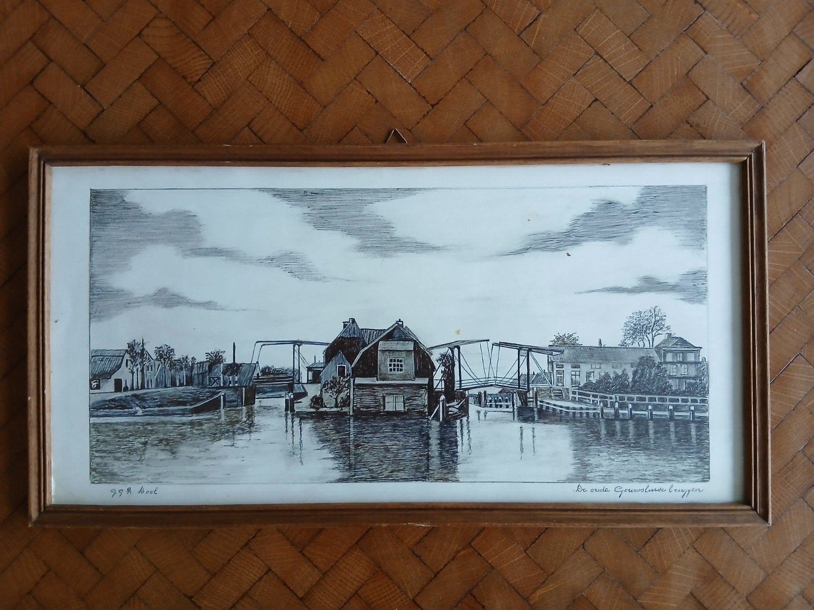 Oude Gouwsluise bruggen - G.G.R. Dool, Ophalen of Verzenden