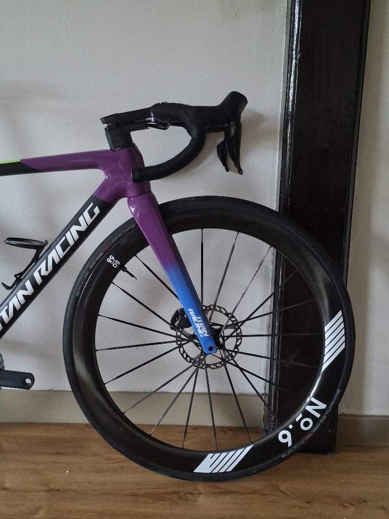 Titan Racing Valerian Ultegra Di2 12-speed NO.6 Carbon 50/58, 28 inch, Gebruikt, Carbon, 49 tot 53 cm