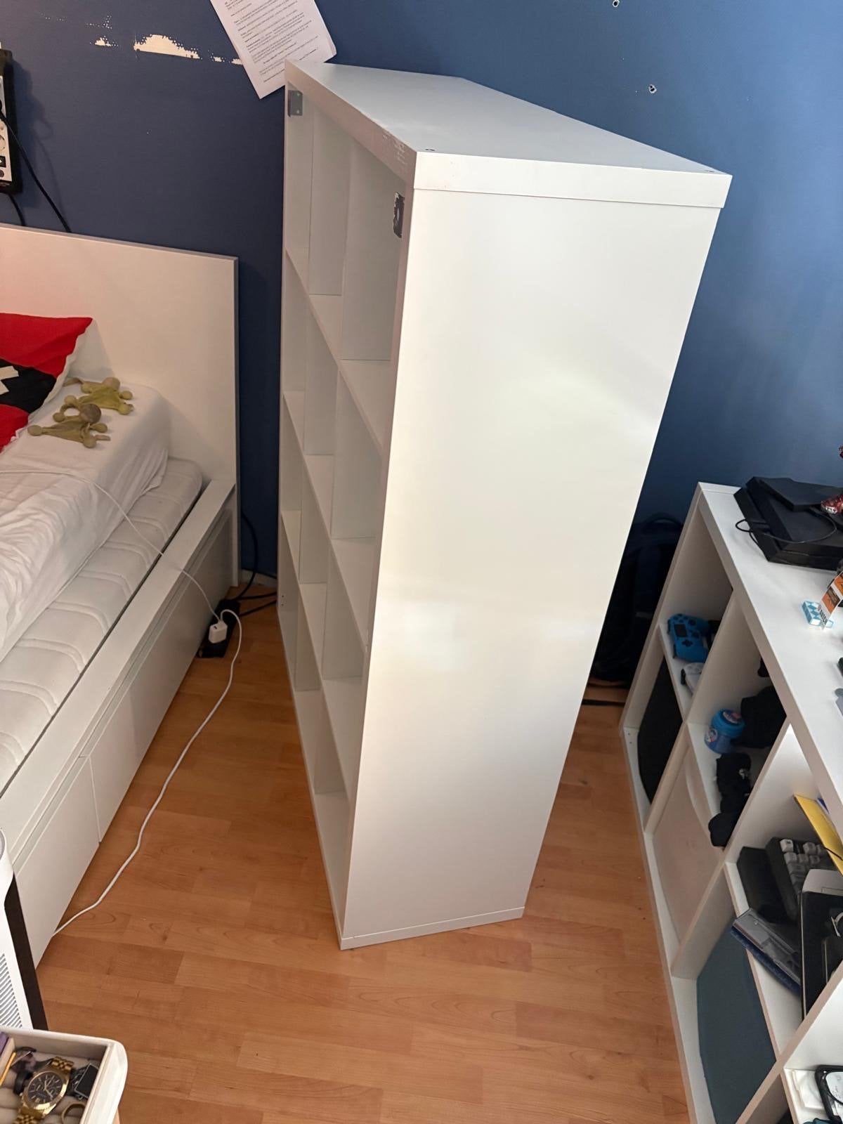 IKEA Kallax kast wit - 147x112x40 cm, Ophalen, Gebruikt