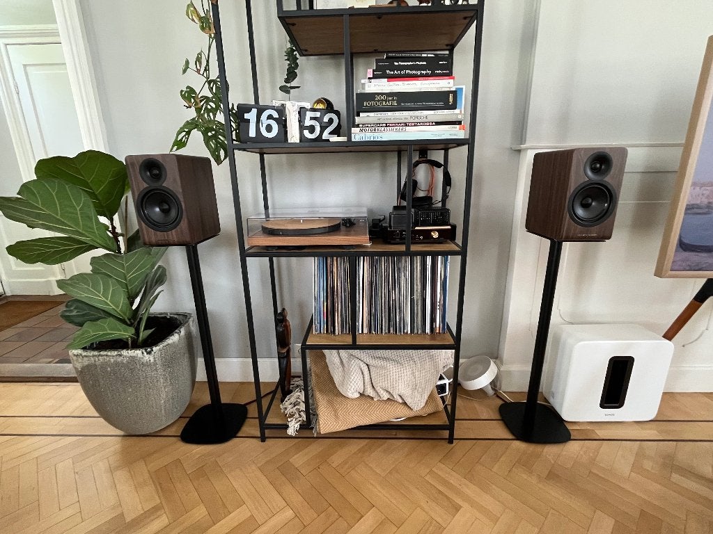 Acoustic Energy Ae100 Mk 2 luidsprekers incl. stands