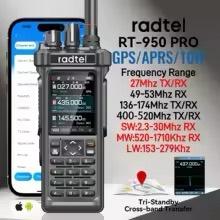 Radtel RT-950 PRO AM/FM/CB/LSB/USB/CW 100khz - 520Mhz, Ophalen of Verzenden, Nieuw, 15 km of meer, Portofoon of Walkie-talkie