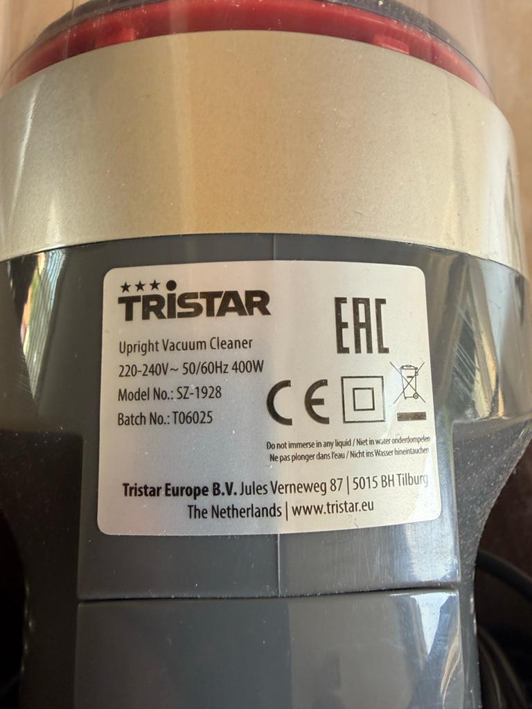 Tristar Steelstofzuiger SZ-1928 - 400W, Ophalen