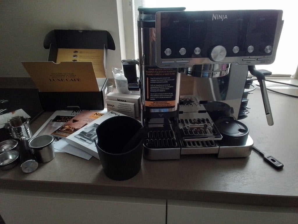 Koffiezetapparaat, Ophalen, Koffiemachine, Koffiebonen, Zo goed als nieuw