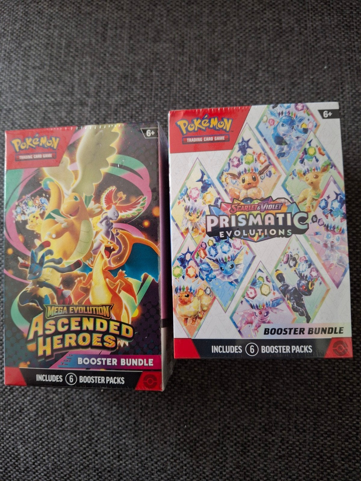 prismatic evolution sealed en asended heroes sealed1, Ophalen of Verzenden, Nieuw