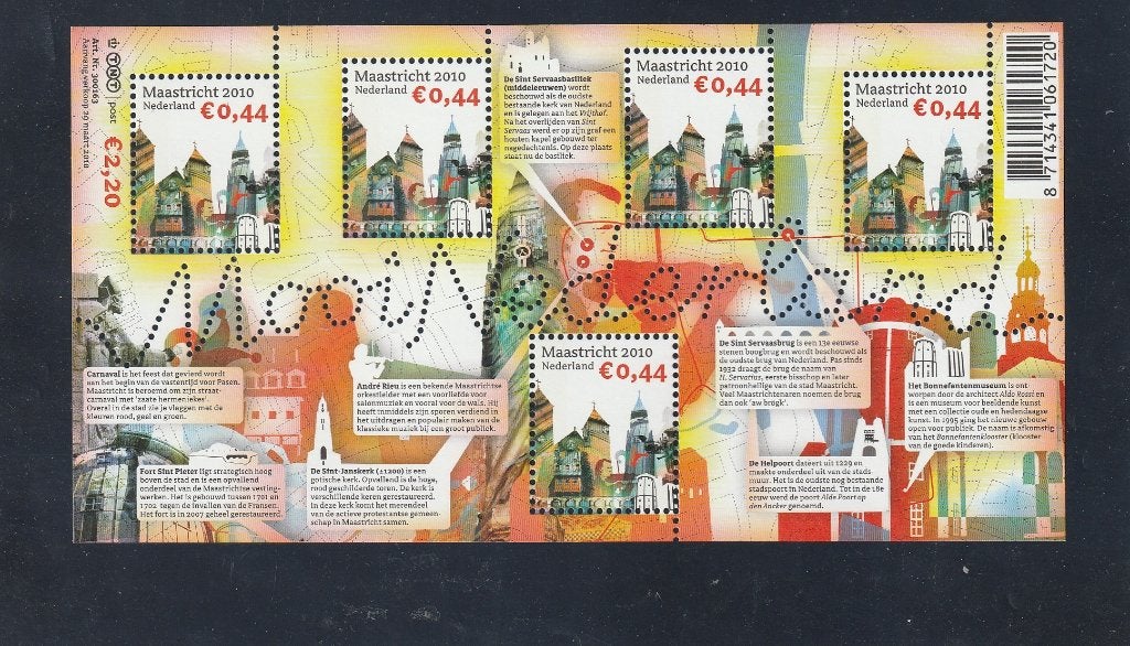2715     Mooi Nederland Maastricht, Postzegels en Munten, Ophalen of Verzenden, Na 1940, Postfris