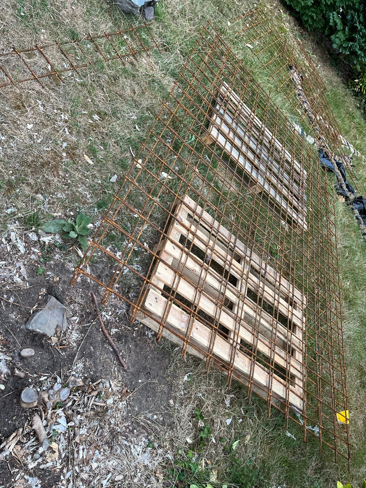 Wapeningsnetten 2x3m, maaswijdte 150mm, 8mm dik (2 stuks), Ophalen, Nieuw, 250 mm of meer, Overige typen