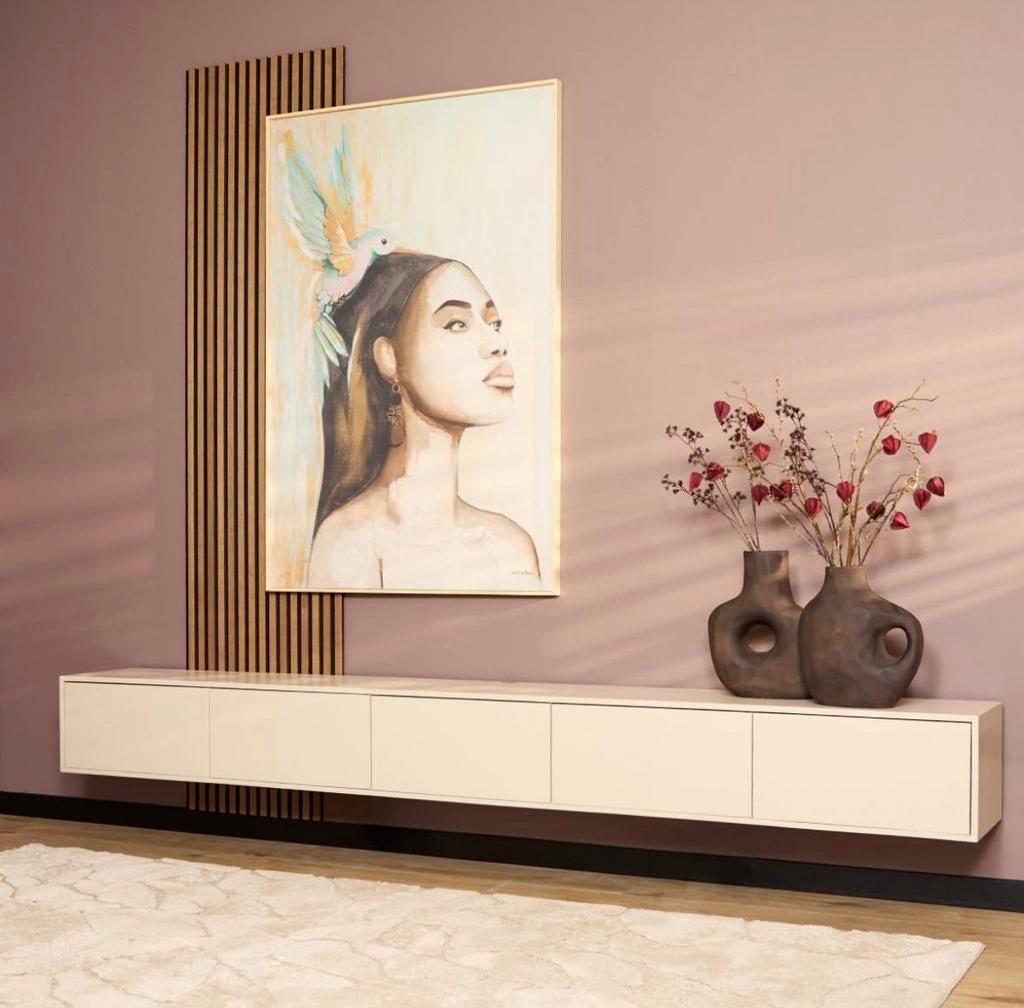 Zwevend tv meubel, Huis en Inrichting, Kasten | Televisiemeubels, Ophalen, Nieuw, 200 cm of meer, Minder dan 100 cm