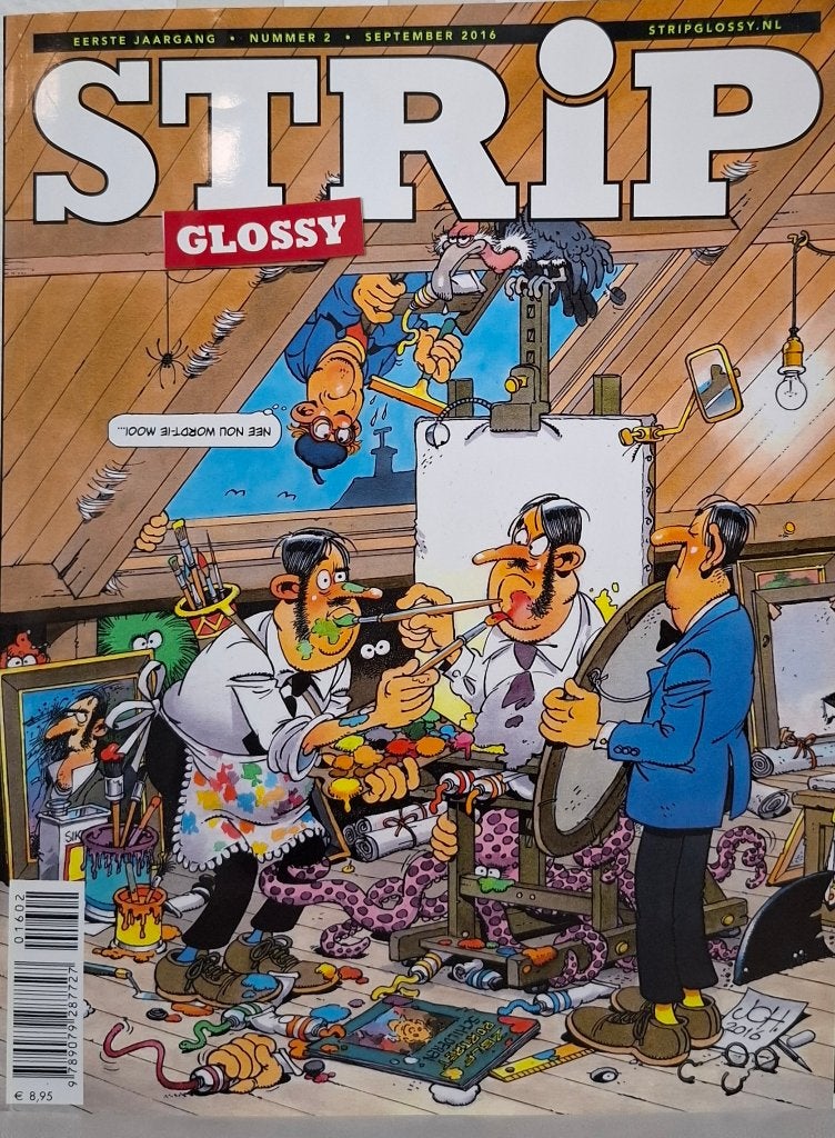 StripGlossy nummer 2 NIEUW, Eén stripboek, Ophalen of Verzenden, Nieuw