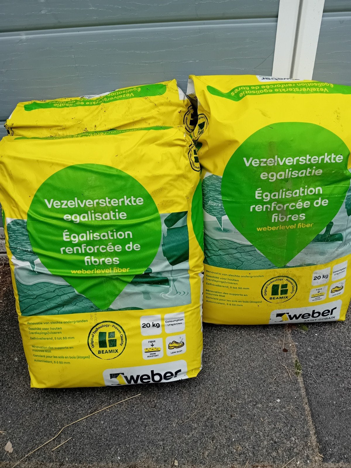 weber vezelversterkte egalisatie, Tuin en Terras, Aarde en Mest, Ophalen, Tuinaarde