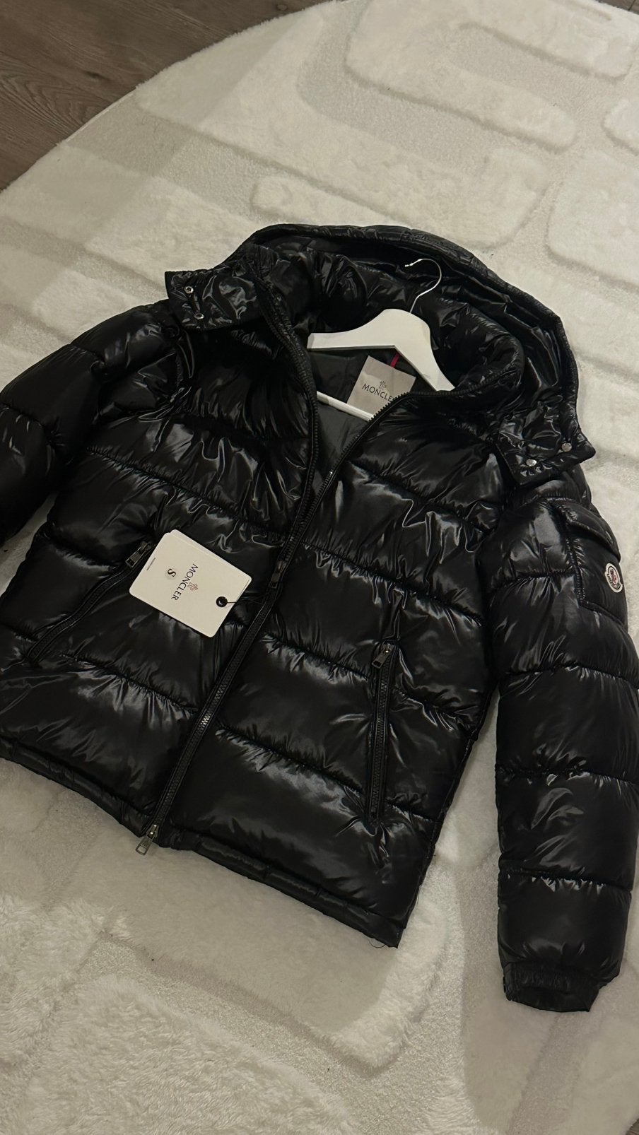 Moncler maya S, Kleding | Heren, Ophalen of Verzenden, Nieuw, Maat 46 (S) of kleiner, Zwart
