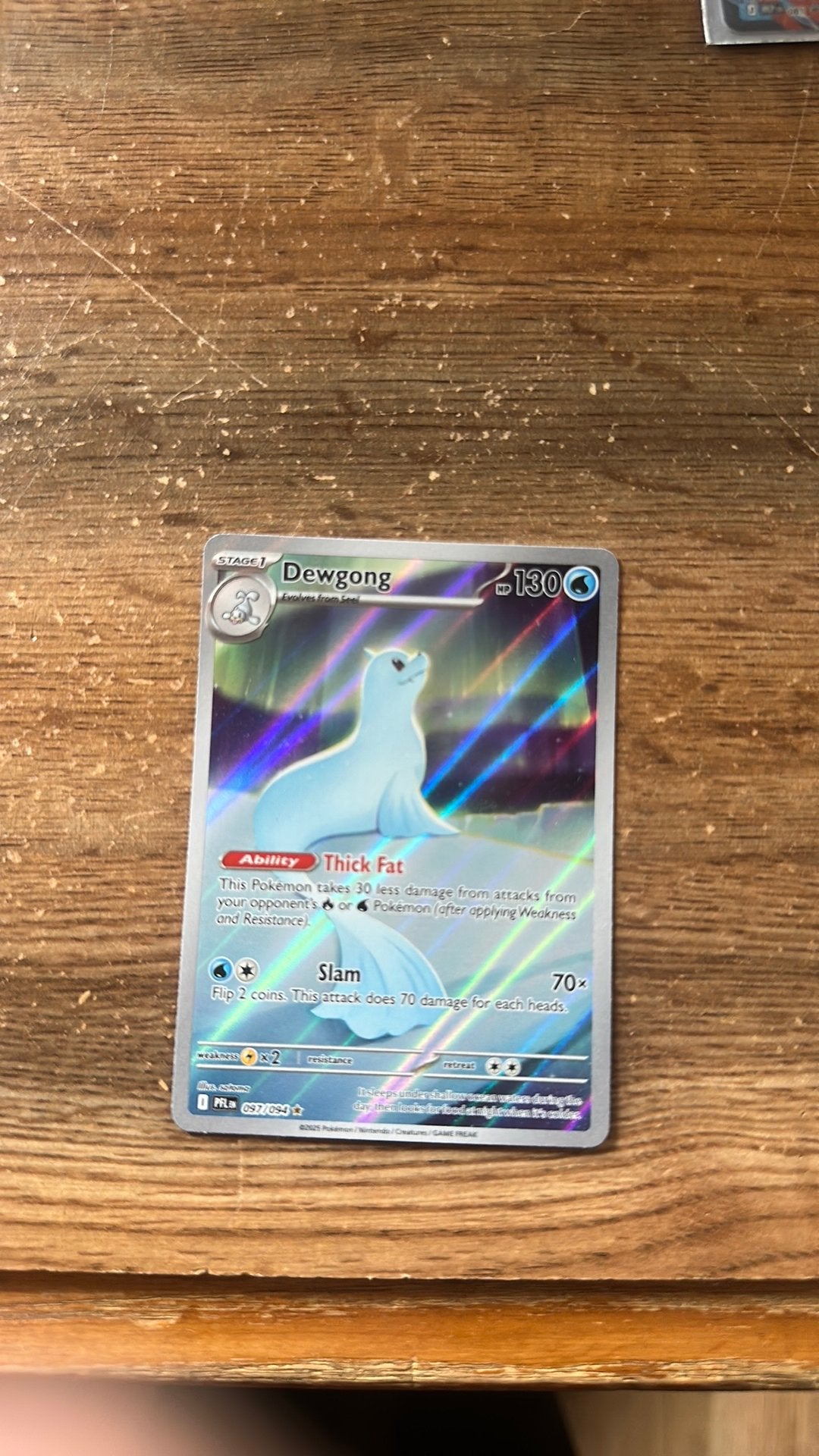 Dewgong pokemon, Ophalen, Zo goed als nieuw