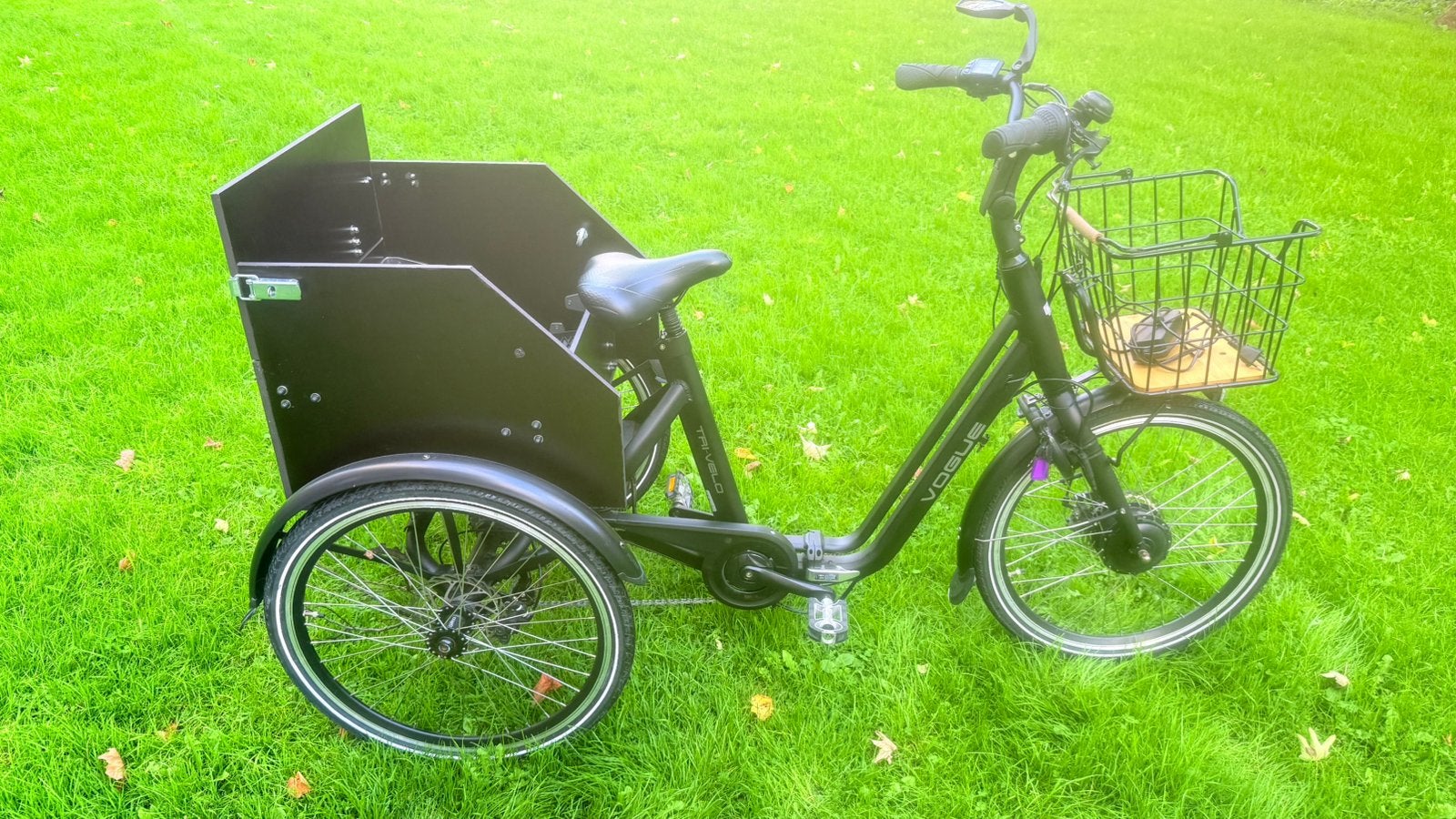 Z.g.a.n mooie driewieler E-bike Vogue Tri Velo 24inch 7speed, Ophalen, Zo goed als nieuw, Schijfrem