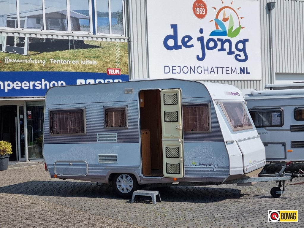 Dethleffs Camper 430 T 4 pers. - Voortent -, Standaardzit, Bedrijf, Tot en met 4, Dwarsbed