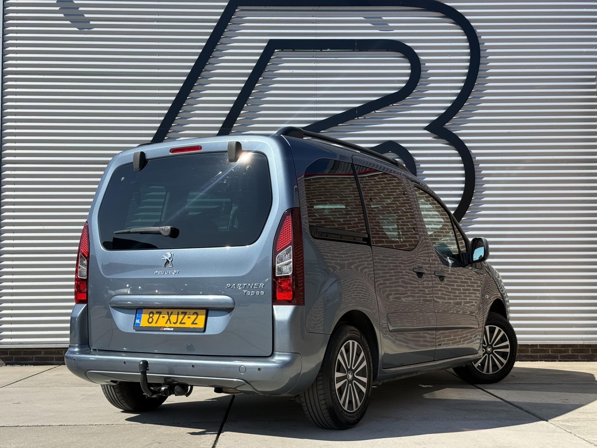 Peugeot Partner Tepee 1.6 VTi Family 5p Airco|Cruise|Trekhaa, Auto's, Peugeot, Voorwielaandrijving, Euro 5, Stof, Gebruikt