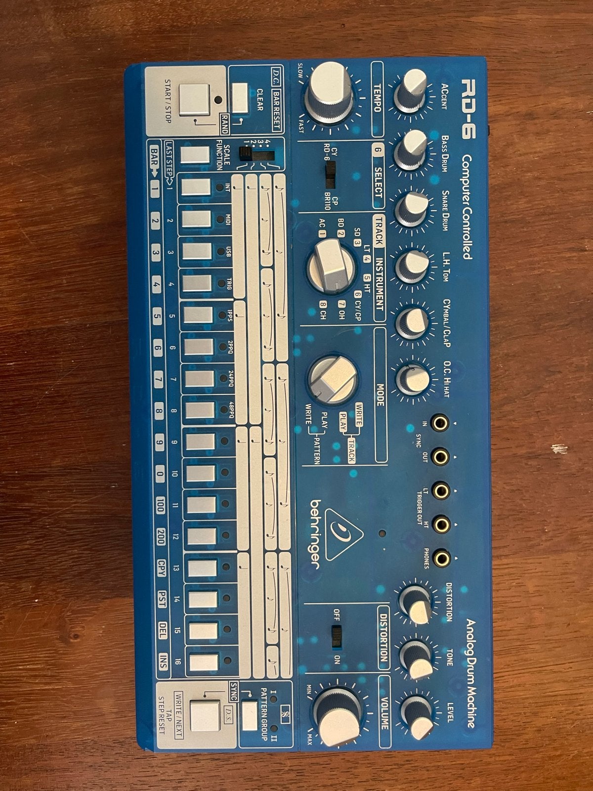 Behringer RD-6 (TR-606) Analoge Drummachine, Ophalen, Zo goed als nieuw, Overige merken