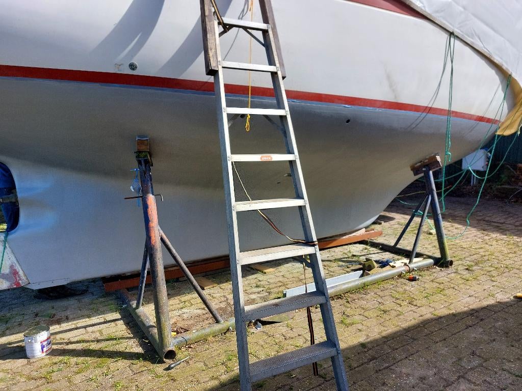 Stevige bok voor zeilboten 10-12m, Watersport en Boten, Accessoires en Onderhoud, Ophalen, Gebruikt