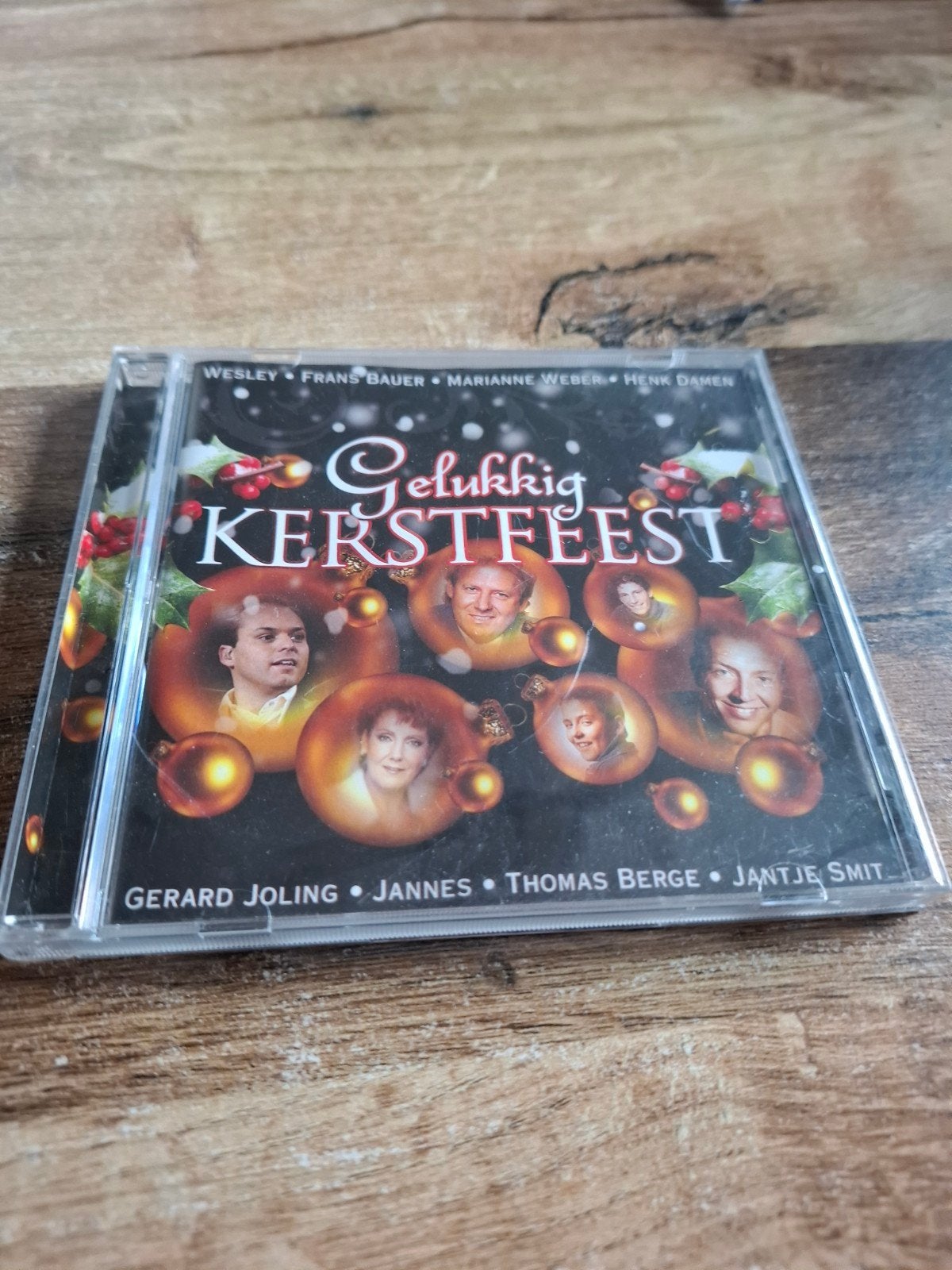 Gelukkig Kerstfeest CD - Diverse Artiesten, Ophalen of Verzenden, Gebruikt, Kerst, Verzamelalbum