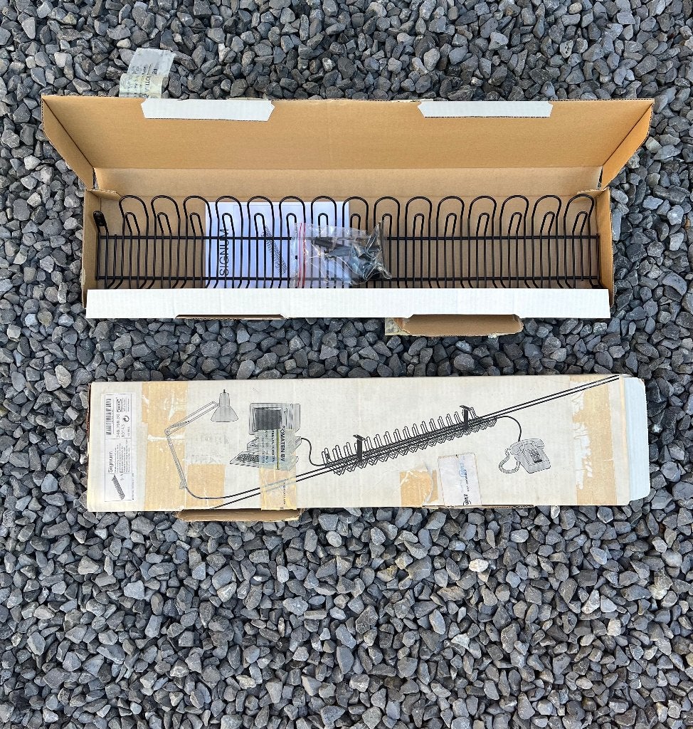 Ikea Signum kabelgoot zwart 72,5 cm | per stuk, Diversen, Bureau-accessoires, Ophalen