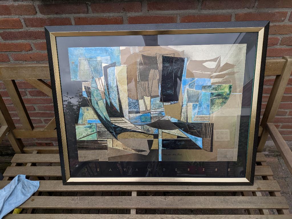 Kunstprint Isa van der Zee, Antiek en Kunst, Kunst | Schilderijen | Abstract, Ophalen