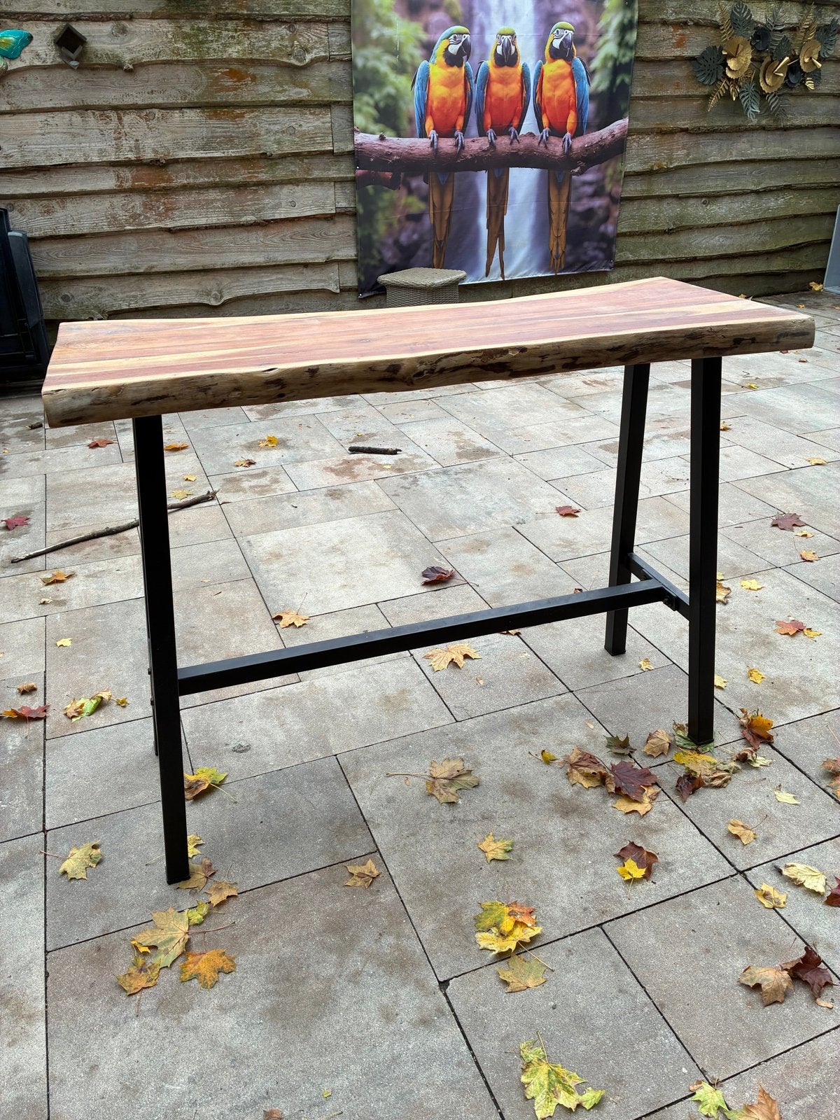 Boomstamtafel / Bartafel - 125x50x94cm, Ophalen, Gebruikt