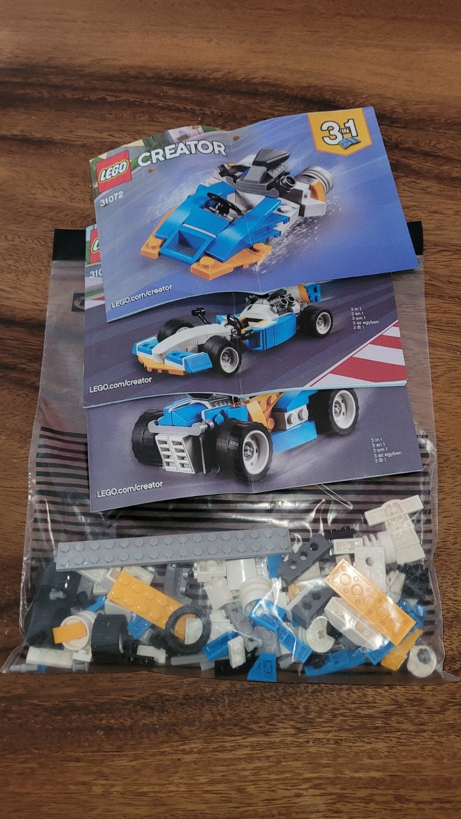 Lego Creator 31072 - Extreme Engines (compleet, zonder doos), Ophalen of Verzenden, Gebruikt
