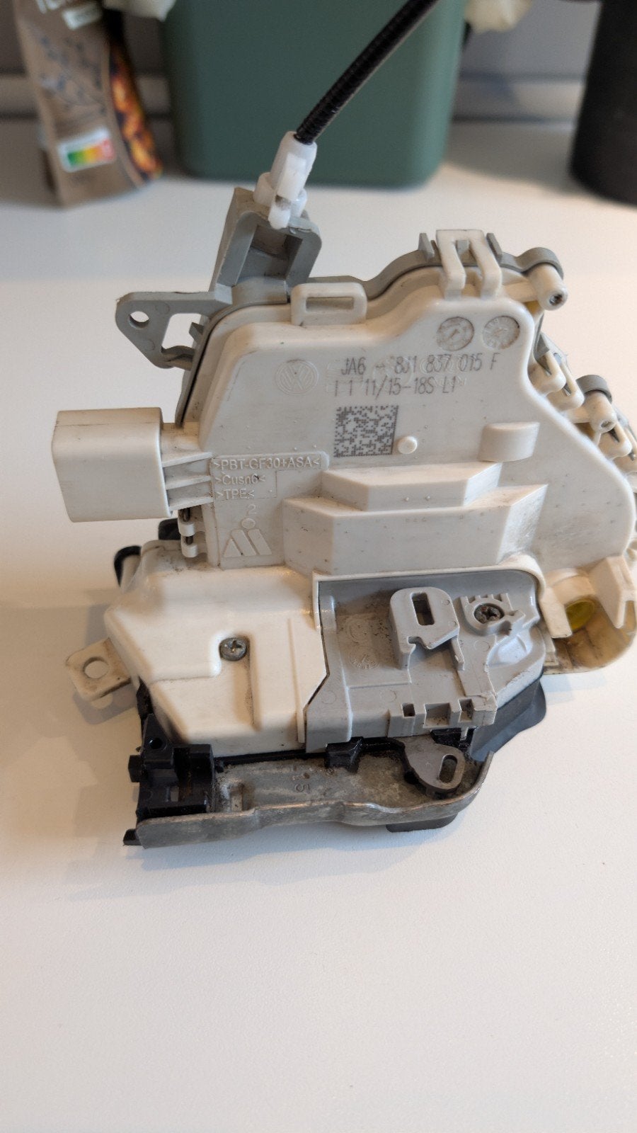 Deurslot Links Audi 8J1837015F - 7 pins, Ophalen of Verzenden, Gebruikt, Audi