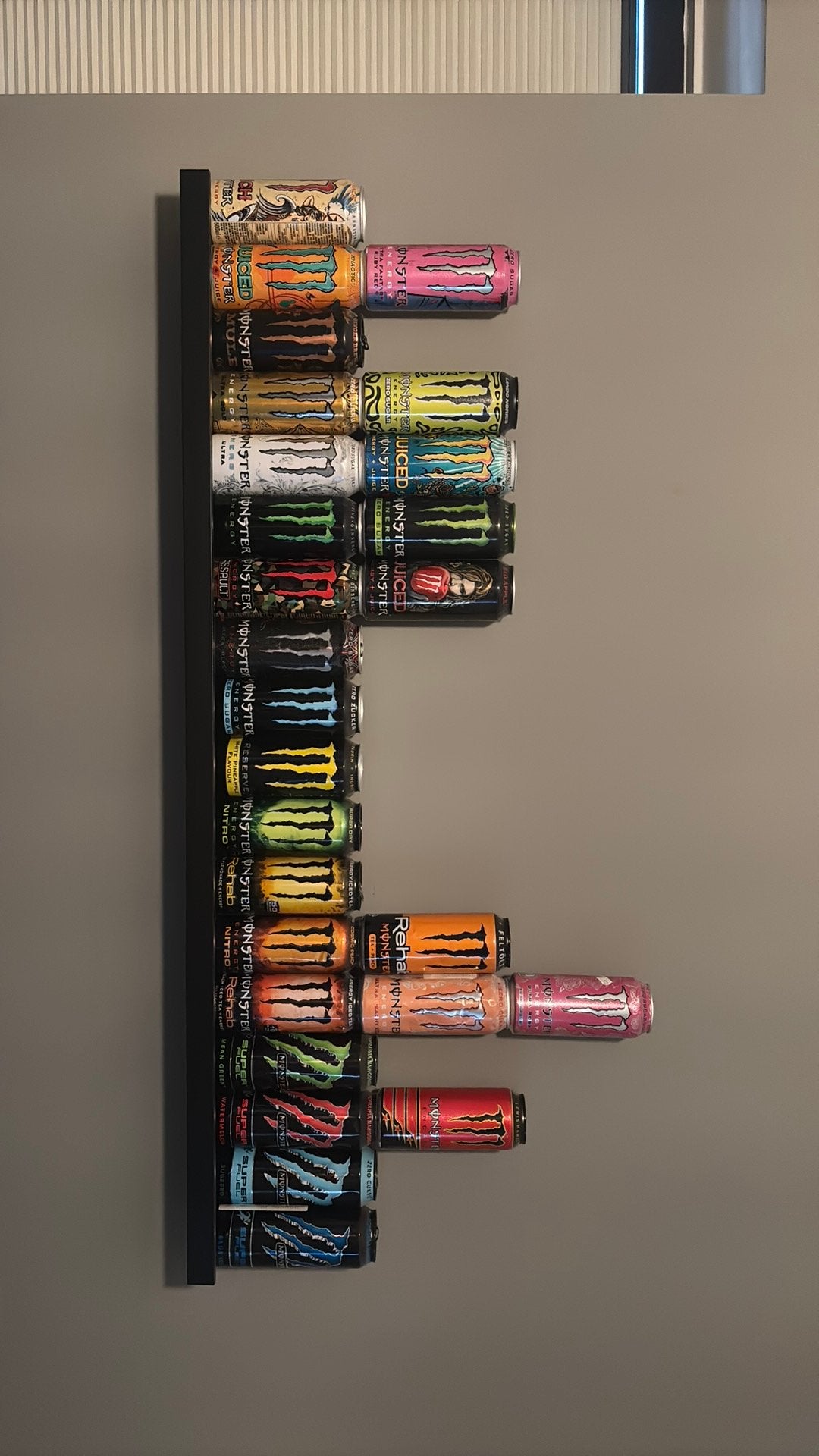 Partij monster blikjes, Ophalen