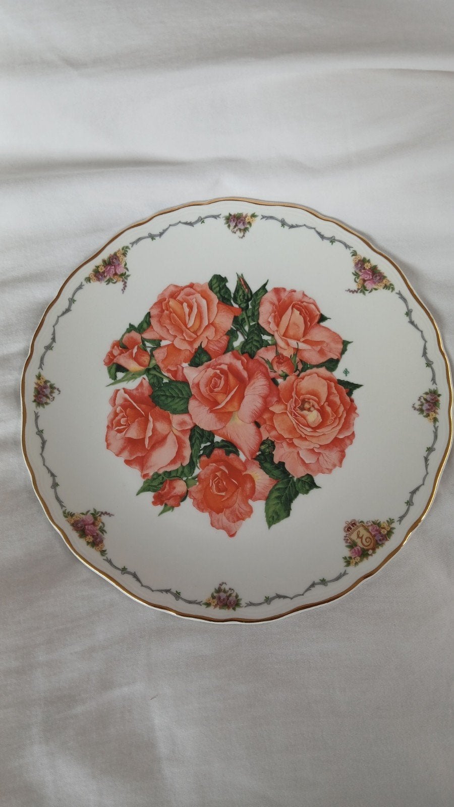 Royal Albert 'Elizabeth of Glamis' sierbord, Antiek en Kunst, Ophalen