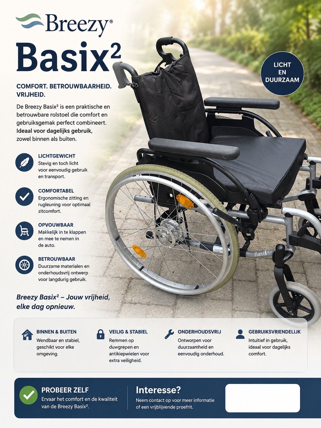 Rolstoel Breezy Basix , inklapbaar , nieuwprijs €500+, Diversen, Rolstoelen, Duitsland , Nederland, Gebruikt, Meer info ☎️0️⃣6️⃣➖2️⃣0️⃣9️⃣0️⃣1️⃣0️⃣4️⃣0️⃣