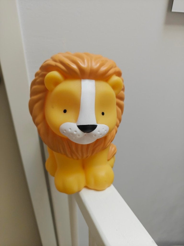 A Lovely Little Company nachtlamp leeuw (met timer functie), Oranje, Overige merken, Ophalen of Verzenden, Zo goed als nieuw
