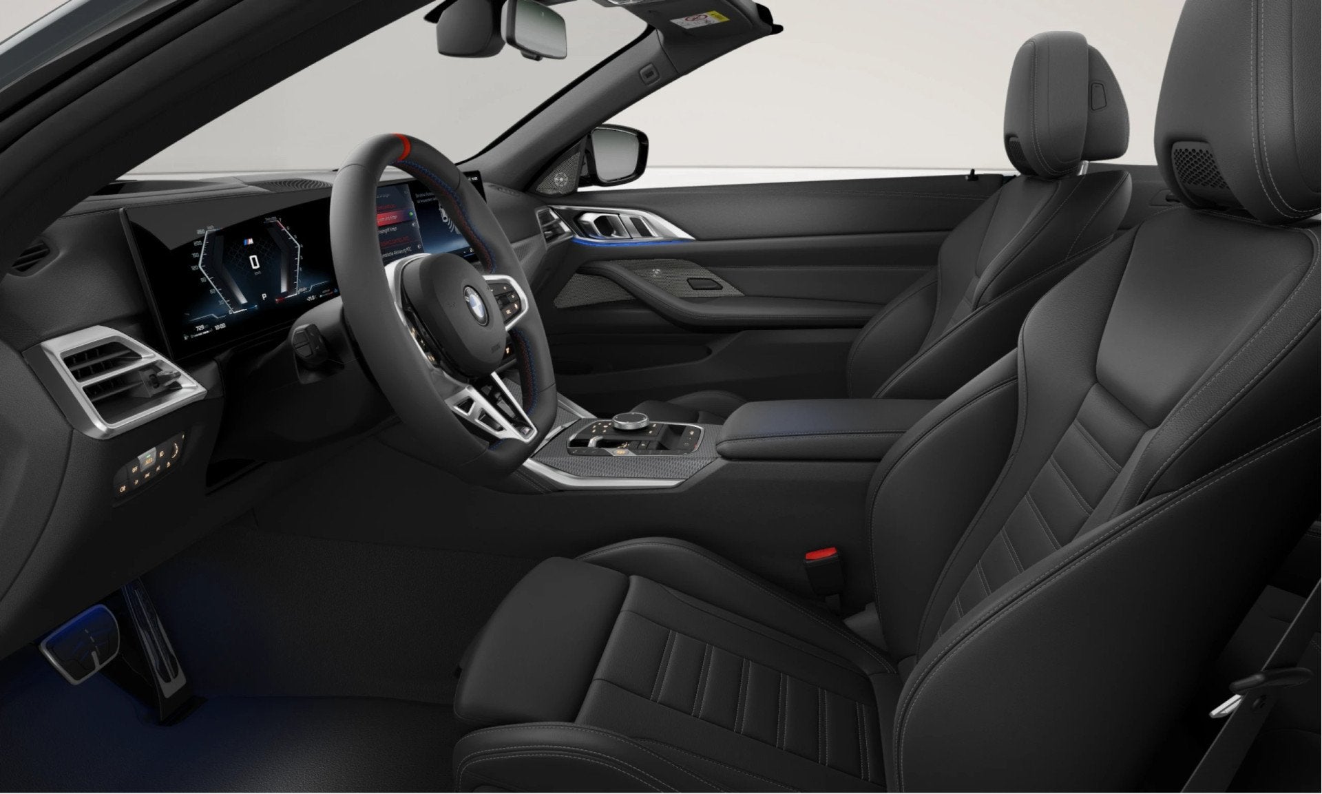 BMW 4 Serie Cabrio M440i xDrive - Nek+Stuurwiel Verwarmd - A, Auto's, Gebruikt, Zwart, 4-Serie, 4 stoelen