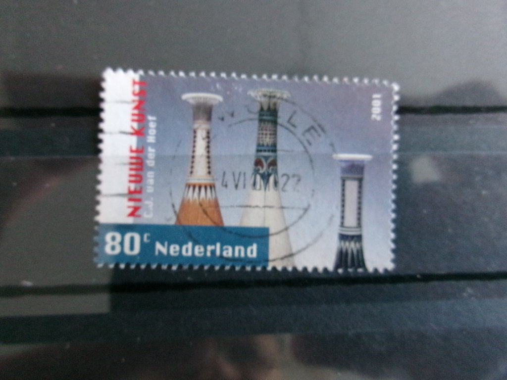 2000 - nieuwe kunst - vazen (238a), Ophalen of Verzenden, Gestempeld