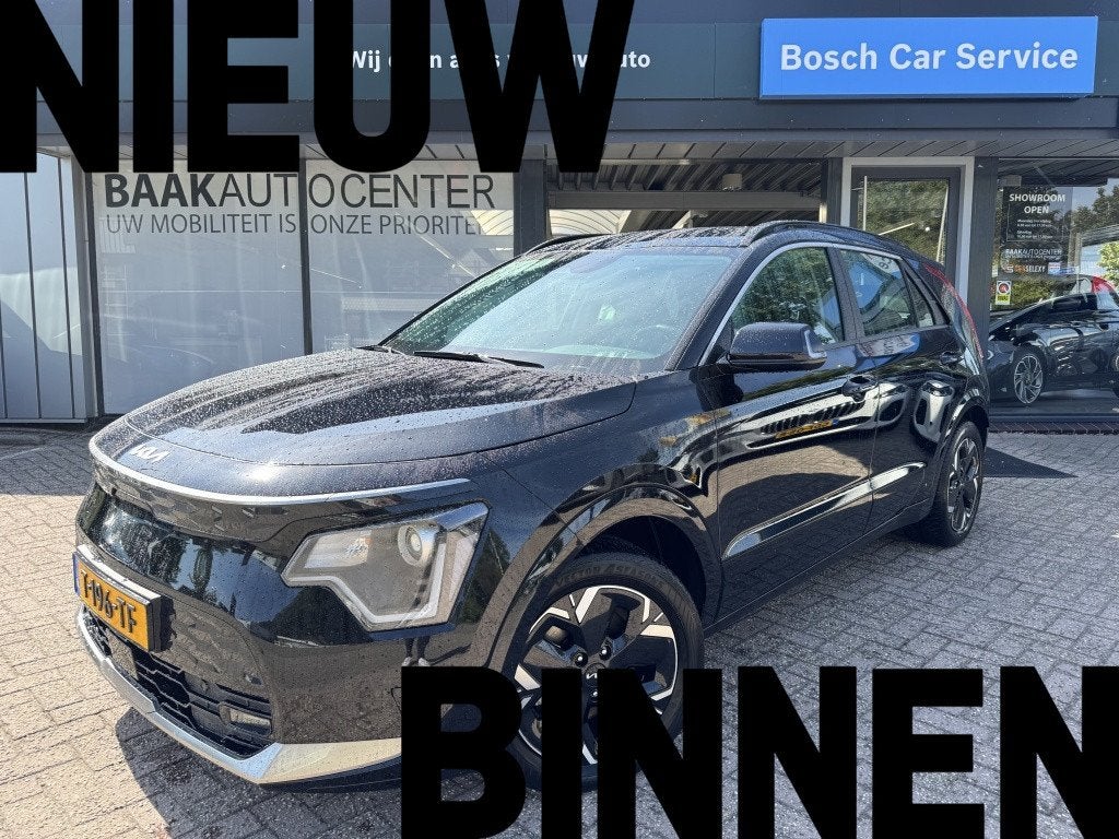 Kia Niro EV DynamicLine 64.8 kWh | SOH 100% | Trekhaak, Auto's, 12 maanden, 0 cilinders, Gebruikt, 750 kg