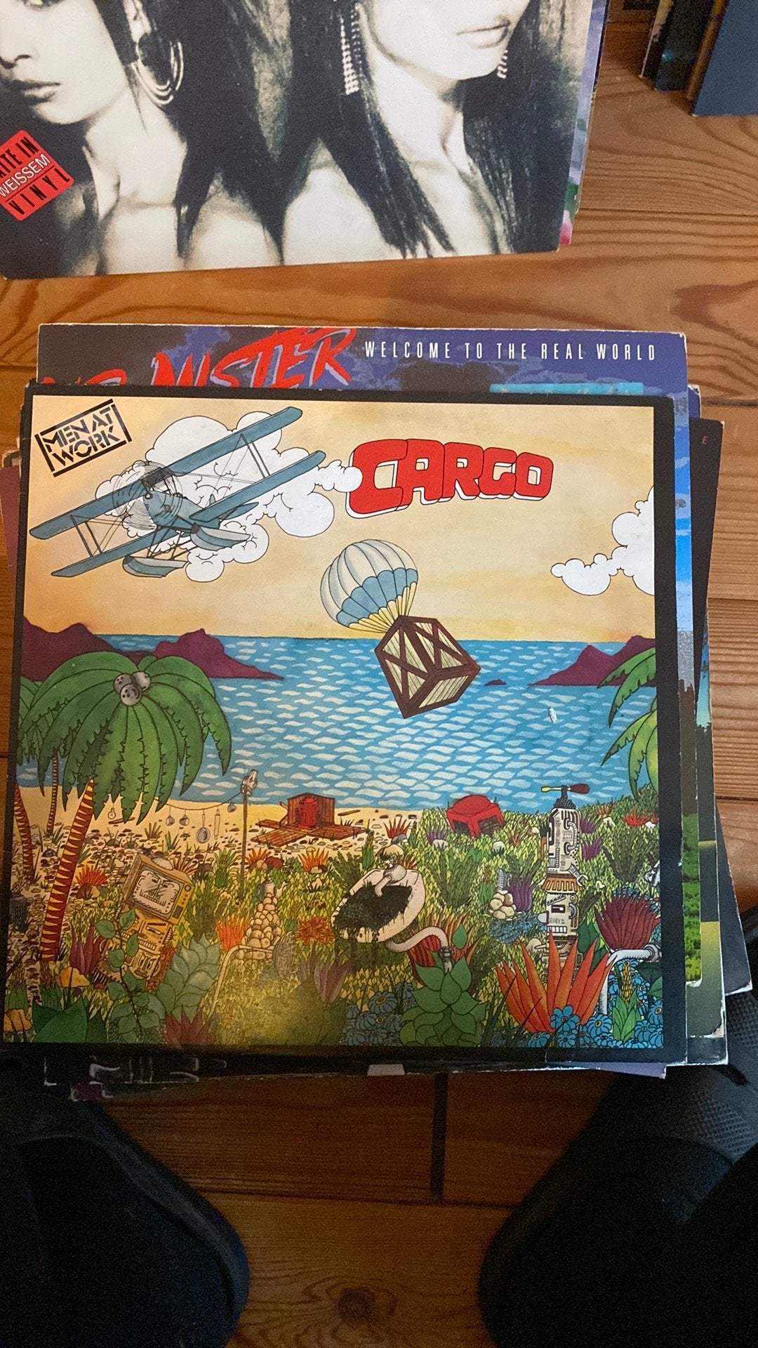 Men at work, Ophalen of Verzenden, Zo goed als nieuw, 12 inch