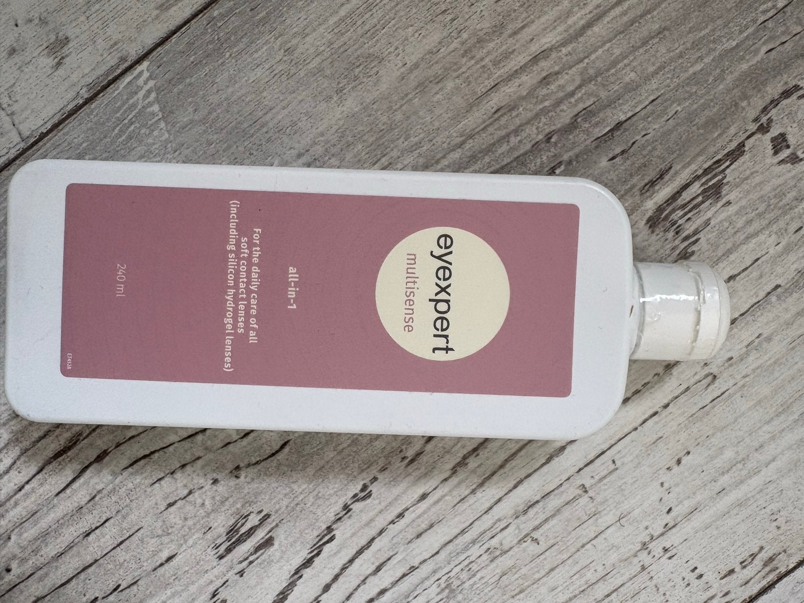 Eyexpert All-in-1 Multisense lenzenvloeistof 240ml, Ophalen of Verzenden, Nieuw, Overige typen