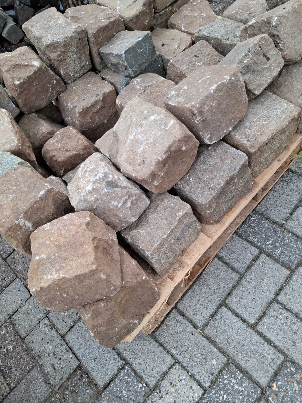 Gebruikte natuursteen keien, Ophalen, Gebruikt, Graniet, Kei