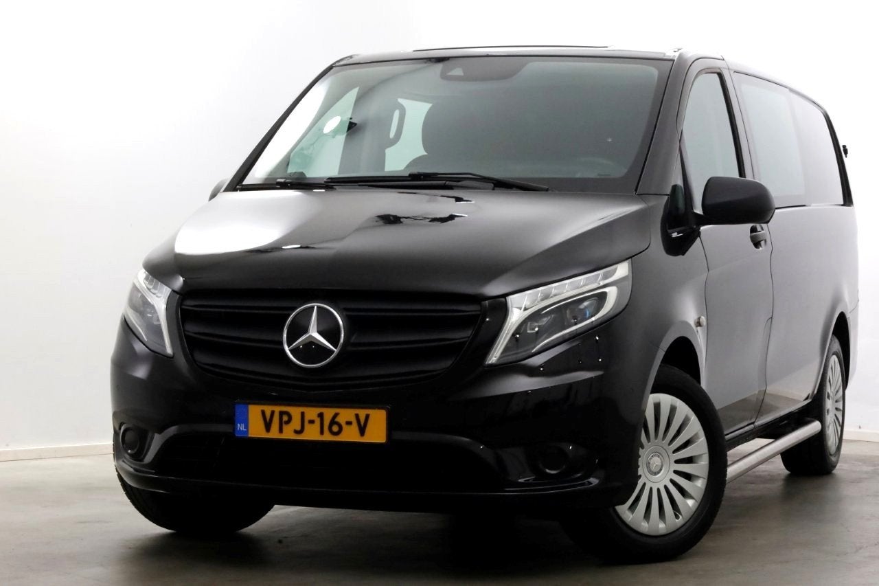 Mercedes-Benz Vito 116 CDI 163pk 9G Automaat Lang D.C. 4x4 Z, Auto's, Automaat, Dealer onderhouden, Gebruikt, 4 cilinders