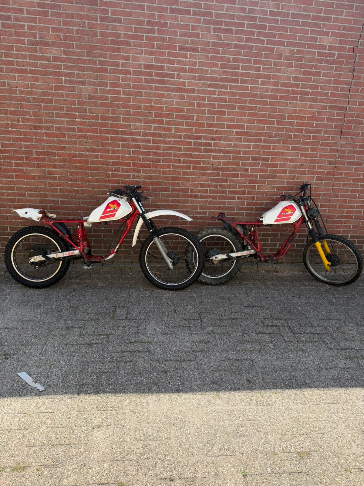 2x rollend frame honda mtx+ grote partij onderdelen, Ophalen of Verzenden, Gebruikt, Frame, Overige merken