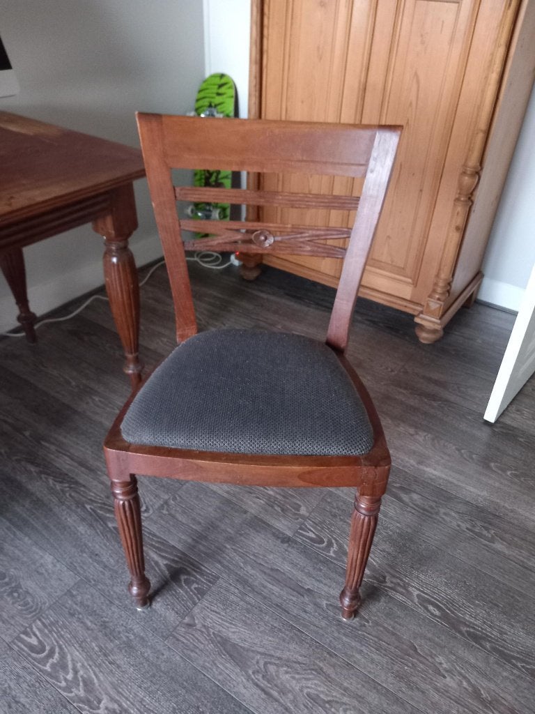 stoelen, Ophalen, Gebruikt, Vier