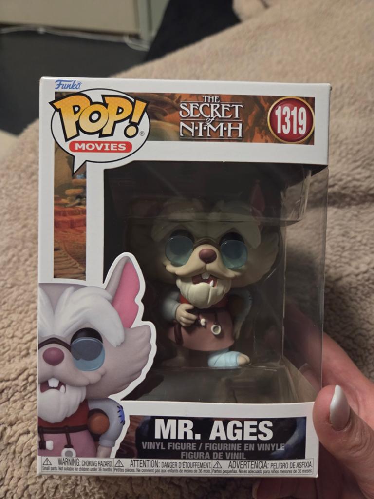Funko Pop! The Secret of NIMH - Mr. Ages (1319), Ophalen of Verzenden, Nieuw