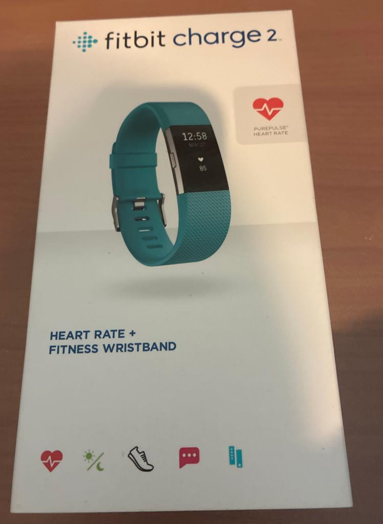 Fitbit Charge 2 Hartslag + Fitness Tracker, Sport en Fitness, Ophalen of Verzenden, Gebruikt, Overige merken