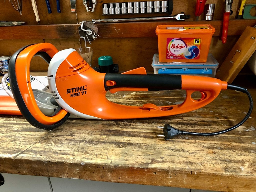 Stihl HSE71 Heggenschaar., Tuin en Terras, Heggenscharen, Ophalen, Gebruikt, Elektrisch, Stihl