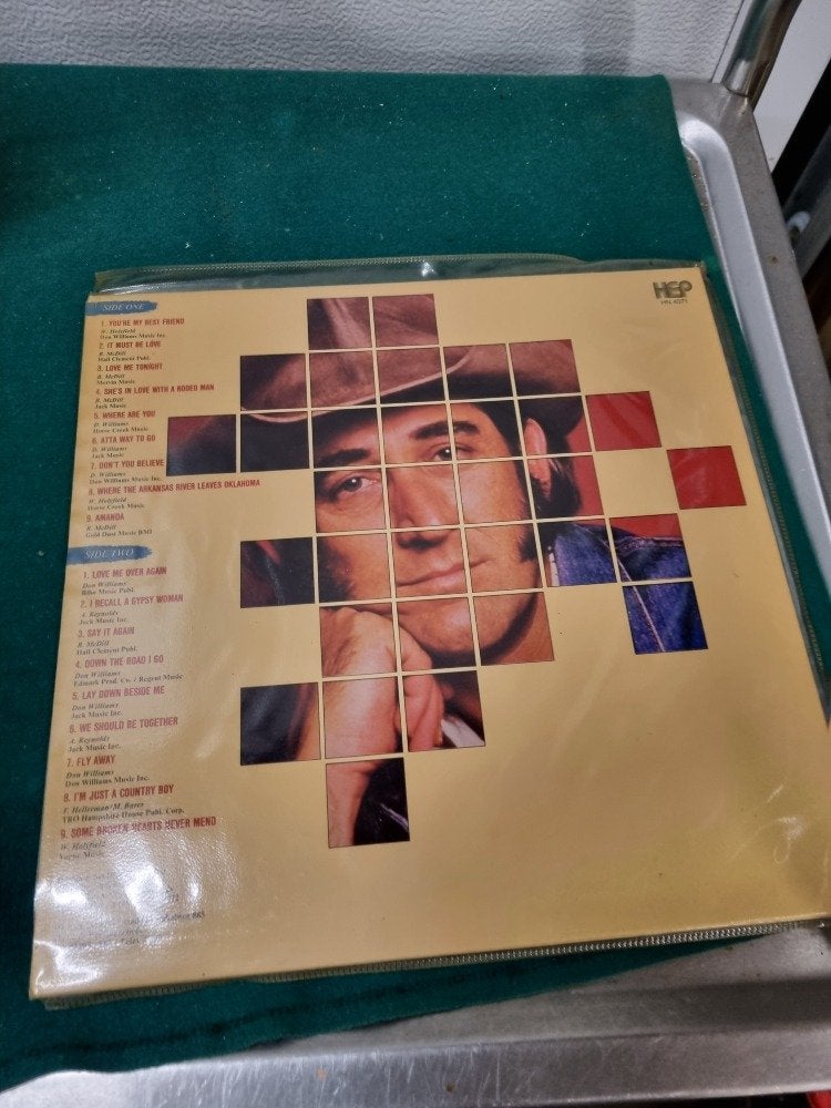 lp don williams a touch of, Cd's en Dvd's, Vinyl | Overige Vinyl, Ophalen of Verzenden