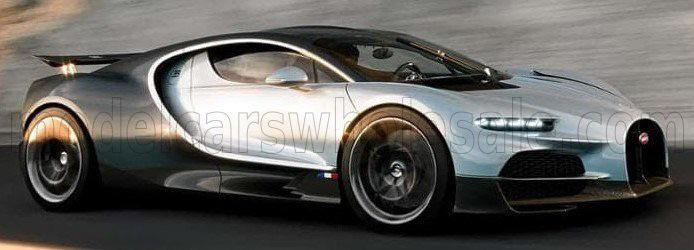 MR-models 1:18 Bugatti Tourbillon Silver Carbon, Hobby en Vrije tijd, Modelauto's | 1:18, Ophalen of Verzenden, Nieuw, Auto, Overige merken